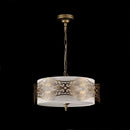 Lampada pendente House in Metallo Burgeon Bronzo-3