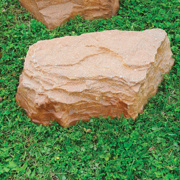 sconto Roccia Artificiale Decorativa da Giardino 50x30x13 cm in Vetroresina