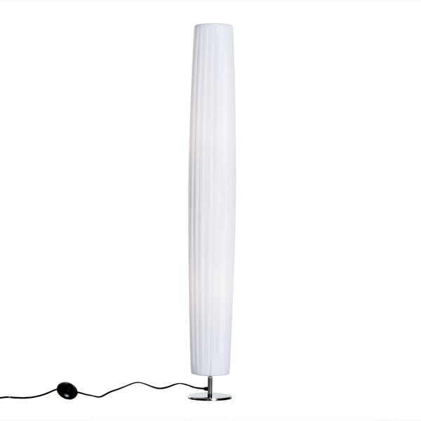 Lampada da Terra in Acciaio Bianco 15x15x120 cm prezzo