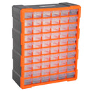 Cassettiera Box per Accessori Minuteria Arancione 38x16x47.5 cm -1