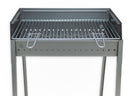 Barbecue a Carbone Carbonella 60x40 cm in Ferro Lisa Luxury Vesuvio-3