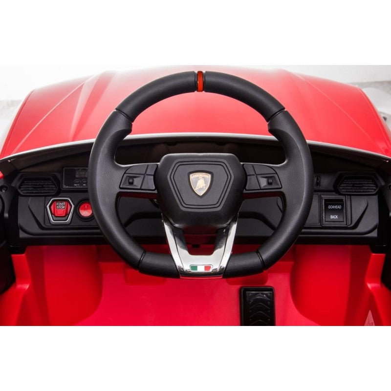 Macchina Elettrica per Bambini 12V con Licenza Lamborghini Urus Rossa-10