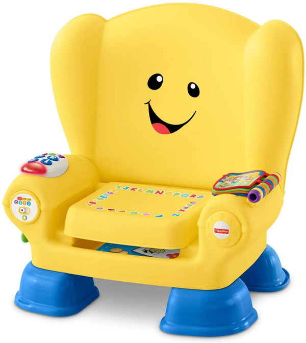 prezzo Poltroncina di Cagnolino Ridi e Impara per Bambini Fisher Price Gialla