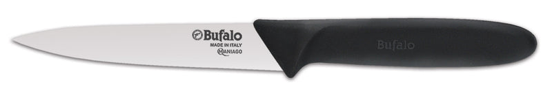 Set Coltelli 5 Pezzi Multiuso Bufalo Kit Pro Manico Nero-2