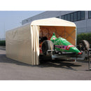 Box Tunnel Base 412x250xh215 cm Copertura in PVC per Auto Maddi Verde-5