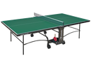 Tavolo da Pin Pong con Piano Verde e Ruote per Interno Garlando Advance Indoor-1