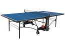 Tavolo da Pin Pong con Piano Blu e Ruote per Esterno Garlando Master Outdoor-1