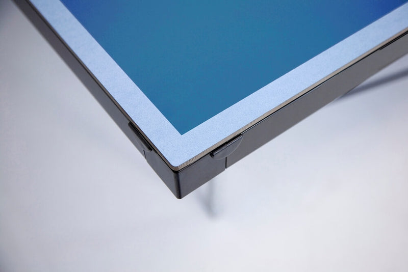 Tavolo da Pin Pong con Piano Blu e Ruote per Esterno Garlando Master Outdoor-2
