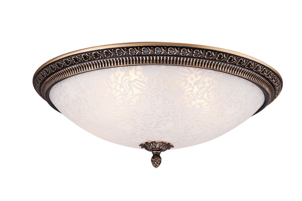 Plafoniera Ceiling & Wall in Metallo Pascal Bronzo Antique sconto