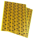 5 Cartoncini Collante 30x40 cm per Zanzariera da Incasso Trappen Luna 50-3