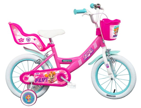 acquista Bicicletta per Bambina 14” 2 Freni Sky Everest Rosa