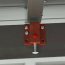 Set Tavolo e 6 Sedie da Giardino in Alluminio e Textilene Antracite-9