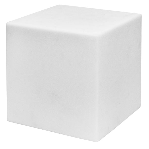 sconto Cubo Luminoso da Giardino a LED 40x40 cm in Resina 5W Cube Bianco Caldo