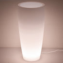 Vaso Luminoso da Giardino a LED Ø43 cm in Resina 5W Cypress Bianco Neutro-3