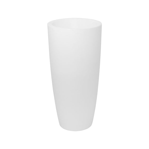 Vaso Luminoso da Giardino a LED Ø33 cm in Resina 5W Cypress Bianco Freddo sconto