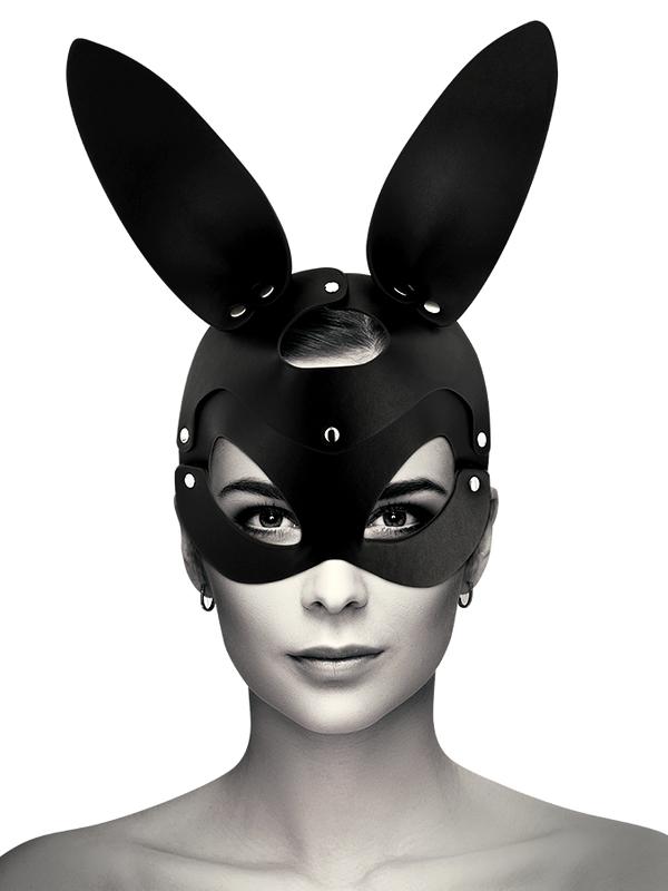 online Chic Desire - Maschera da Coniglio Similpelle Nero