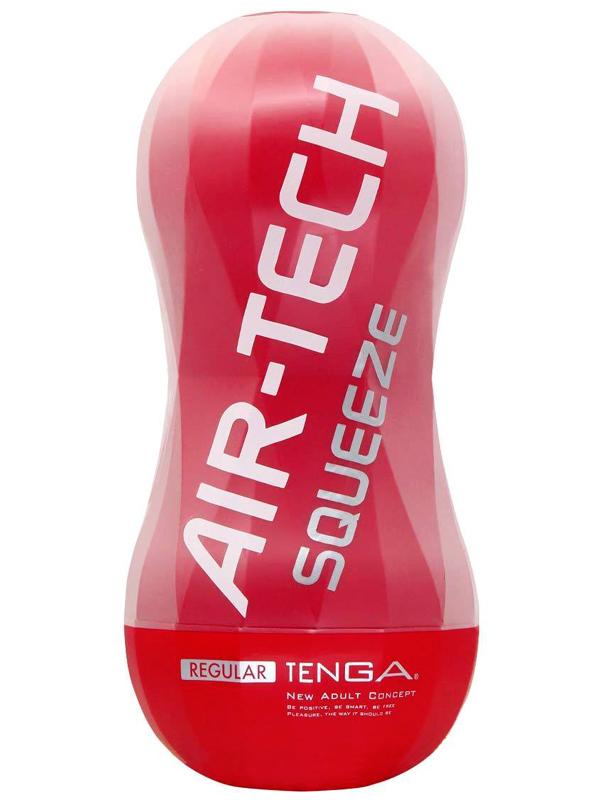 Tenga Air - Tech Squeeze Regular Rosso-1