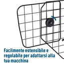 Barriera Divisore di Protezione Macchina per Cani Regolabile 89-122x41 cm -7