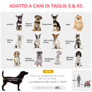 Carrellino Rimorchio per Cani e Animali Domestici 140x72,5x107,5 cm in Acciaio e Tessuto Oxford Rosso-5