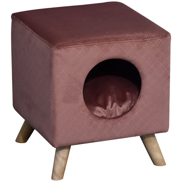 prezzo Cuccia Rialzata per Gatti e Cani 35x35x39,5 cm  Rosa Antico