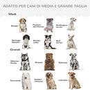 Divano per Cani Taglia Medio-Grande 98,5x60,5Px35 cm in tessuto Grigio-6