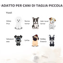 Cuccia Rialzata per Gatti e Cani 63,5x43x24,5 cm  Blu-7