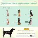 Brandina Pieghevole per Cani con Tettuccio Grigia-4