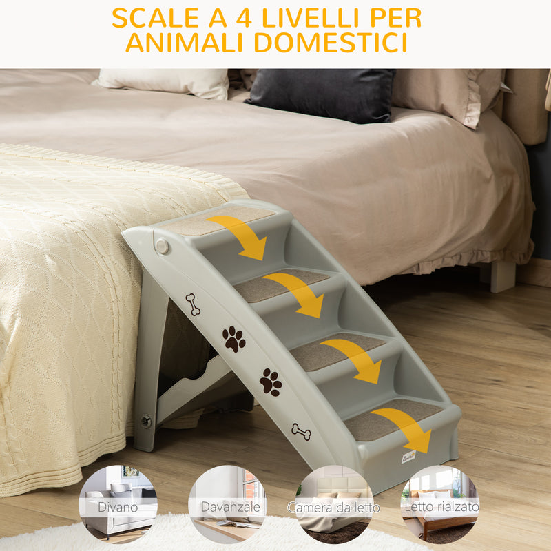 Scaletta per Bambini 3 Livelli 47x47x90 cm in HDPE Grigio – acquista su  Giordano Shop