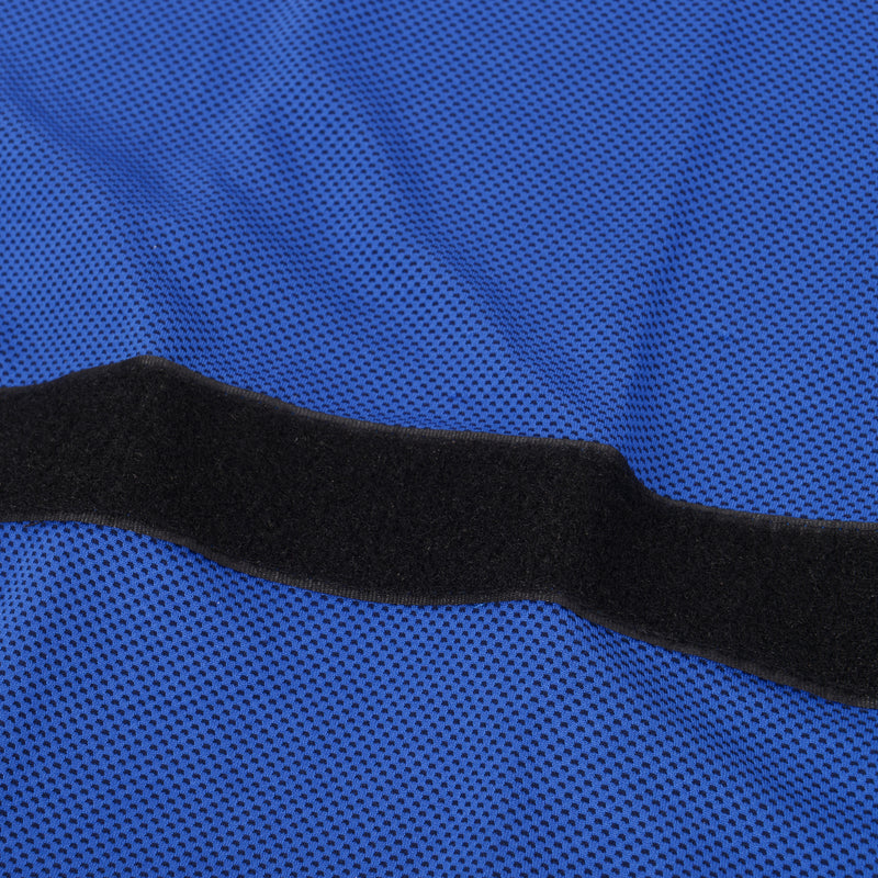 Cappotto per Cane in Microfibra Traspirante Blu Taglia S  - S/-8