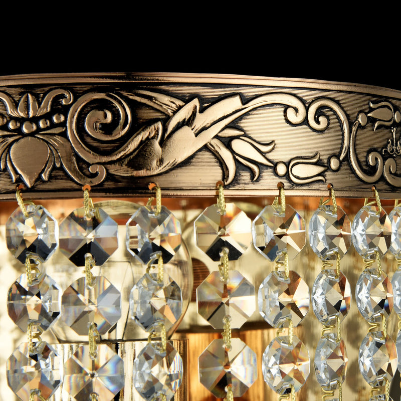 Lampada da parete Royal Classic in Metallo Palace Oro Antique-4