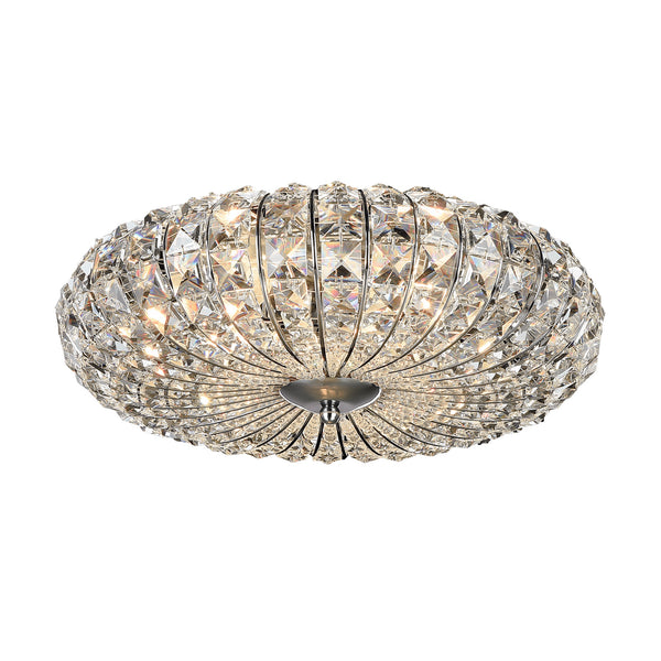Lampadario Modern in Metallo Broche Nickel online