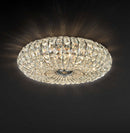 Lampadario Modern in Metallo Broche Nickel-2