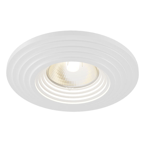 Faretto da incasso Downlight in Gesso Gyps Modern Bianco sconto