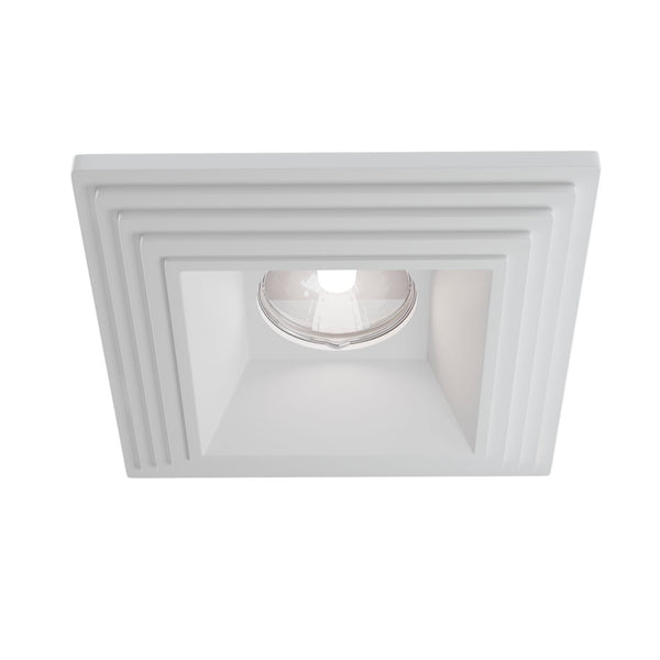 Faretto da incasso Downlight in Gesso Gyps Modern Bianco sconto