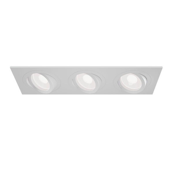 sconto Faretto da incasso Downlight in Alluminio Atom Bianco