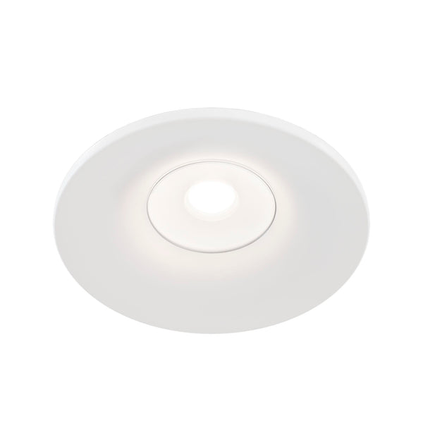 sconto Faretto da incasso Downlight in Alluminio Barret Bianco