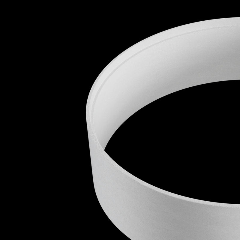 Faretto da incasso Accessorio Downlight in Alluminio Barret Bianco-2