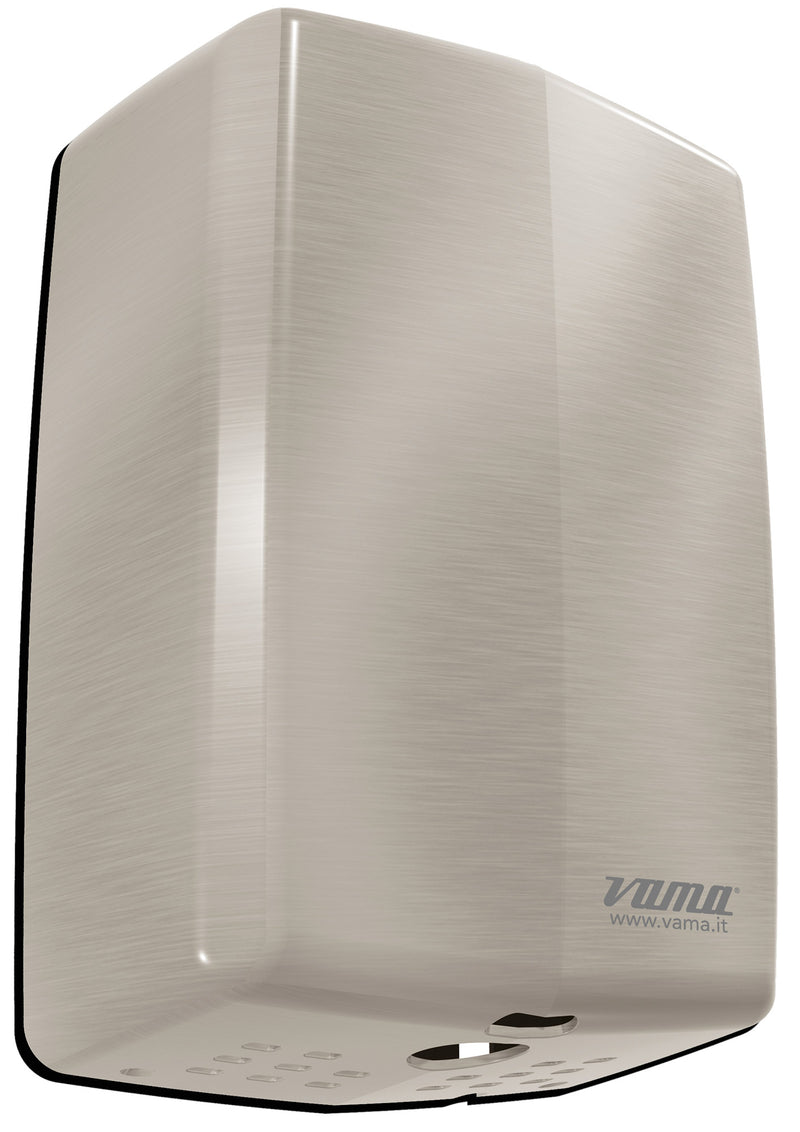 Asciugamani Elettrico 1000W Vama Dry Max UV ABS Satinato-1