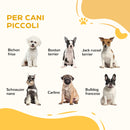 Recinto per Cani di Piccola Taglia 82,5-150x79x61 cm in Metallo Nero-4