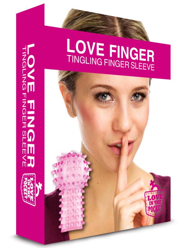 Love Finger - Finger Sleeve Rosa-6