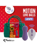 FeelzToys - Motion love balls Jivy Viola-3