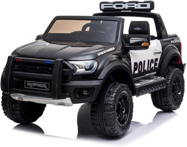 Macchina Elettrica della Polizia per Bambini 2 posti 12V con Licenza Ford Ranger Raptor Police sconto