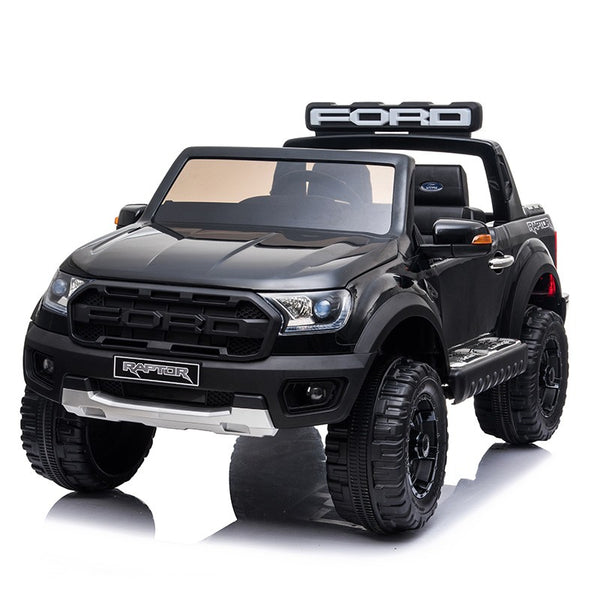 Macchina Elettrica per Bambini 2 posti 12V con Licenza Ford Ranger Raptor Nera acquista