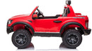 Macchina Elettrica per Bambini 2 posti 12V Ford Ranger Raptor Rossa-2