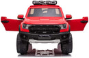 Macchina Elettrica per Bambini 2 posti 12V Ford Ranger Raptor Rossa-6