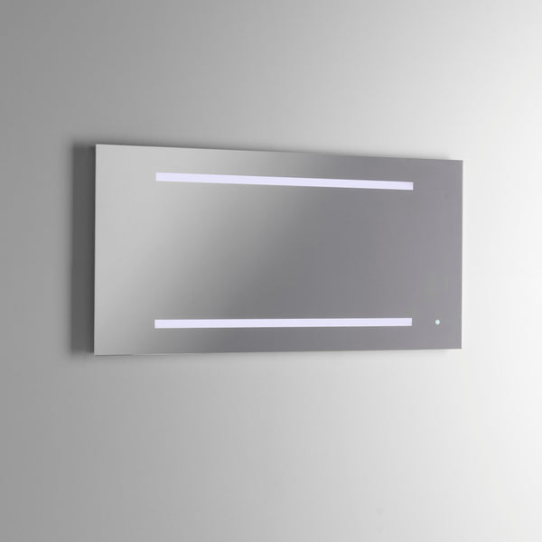 Specchio con Lampada a LED in 100x2,5x50cm TFT Opera Specchio sconto