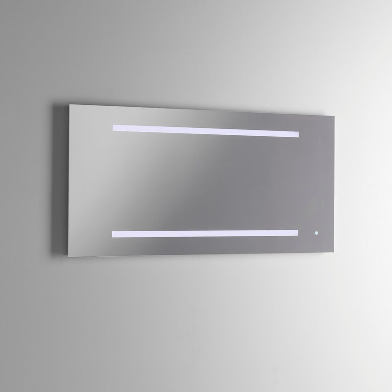 Specchio con Lampada a LED in 100x2,5x50cm TFT Opera Specchio-1