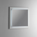 Specchio con Lampada a LED in 90x3x90cm TFT Sunset Bianco-1