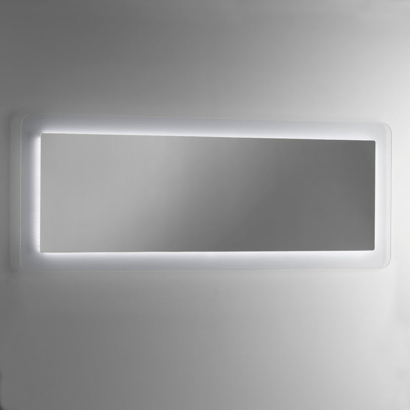 Specchio con Lampada a LED in 65x2,5x167cm TFT Trasparente-3