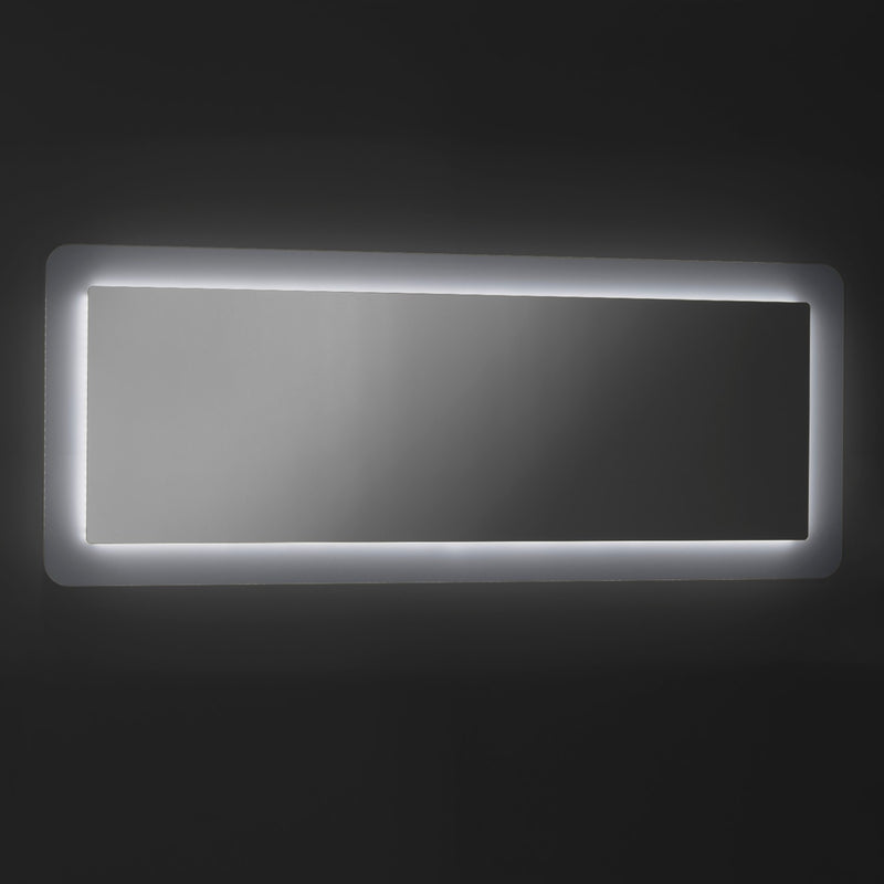 Specchio con Lampada a LED in 65x2,5x167cm TFT Trasparente-4